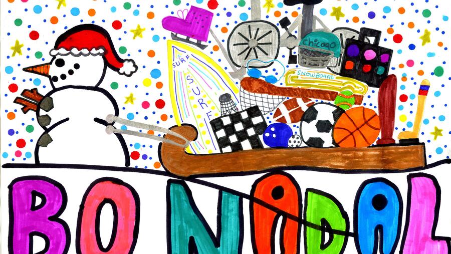 Primeiro premio do XII Concurso de Postais de Nadal Primeiro premio do XII Concurso de Postais de Nadal
