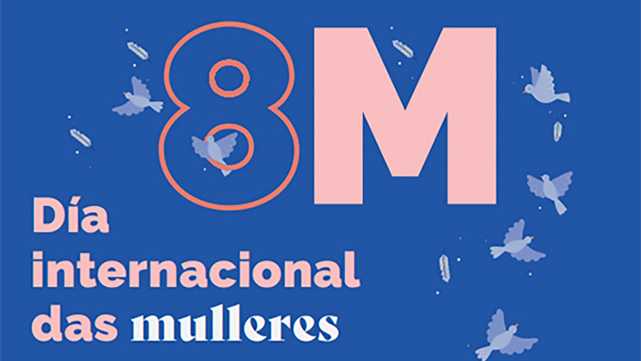 Pormenor do cartel do 8M Pormenor do cartel do 8M